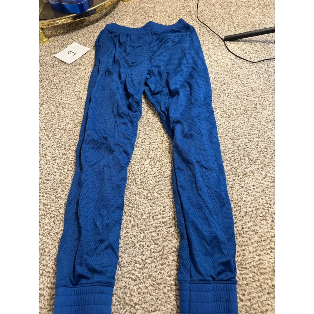 Jordan Boys Royal Blue Mesh Jogger Pants Jumpman XL 13-15 YRS